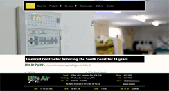 Desktop Screenshot of eliteair.net.au